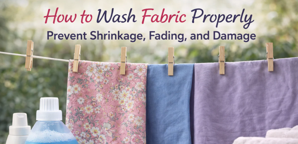 Always wash and press fabric before cutting to prevent shrinkage and ensure accuracy.