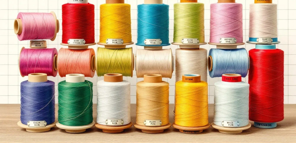 Best thread types for bridal dress stitching